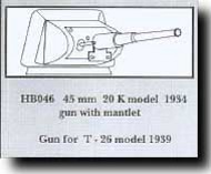 45mm 20 K Model 1934 for T-26 Model 1939 #CMKHB046