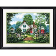  Dimensions  NoScale Summer Cottage Paint by Number (20""x14"")" DMS91804