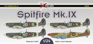  DK Decals  1/24 Supermarine Spitfire Mk.IXC, Pt.11 OUT OF STOCK IN US, HIGHER PRICED SOURCED IN EUROPE DKD24001