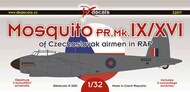 de Havilland Mosquito PR Mk.IX/Mk.XVI of Czechoslovak airmen #DKD32017