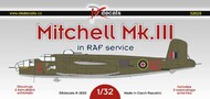  DK Decals  1/32 North-American Mitchell Mk.III in RAF service DKD32020