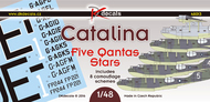  DK Decals  1/48 Consolidated Catalina - Five Qantas Stars DKD48013