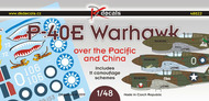  DK Decals  1/48 Curtiss P-40E Warhawk over the Pacific and China DKD48022