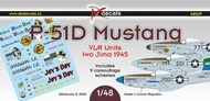  DK Decals  1/48 North-America P-51D Mustang VLR Units DKD48029