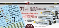  DK Decals  1/48 71st TRG Reconnaissance North-American Mustangs over the Pacific DKD48033
