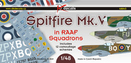  DK Decals  1/48 Supermarine Spitfire Mk.V in RAAF Squadrons DKD48043