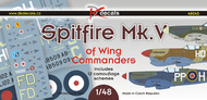  DK Decals  1/48 Supermarine Spitfire Mk.V of Wing Commanders DKD48045