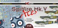 DK Decals  1/48 Supermarine Spitfire Mk.V Aces DKD48047