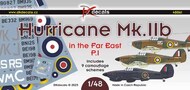  DK Decals  1/48 Hawker Hurricane Mk.IIB in the Far East, Pt.1 DKD48061