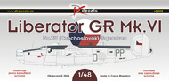  DK Decals  1/48 Consolidated Liberator GR Mk.VI of No.311 Sq. RAF - Pre-Order Item DKD48080