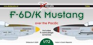  DK Decals  1/72 North-American F-6D/K Mustang over the Pacific [P-51D] DKD72086