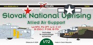  DK Decals  1/72 Slovak National Uprising 1944 - Allied Air Support DKD72090