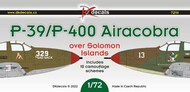  DK Decals  1/72 Bell P-39/P-400 Airacobra over Solomons Islands DKD72111
