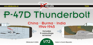 Republic P-47D Thunderbolt, China-Burma-India 1944-45 #DKD72151