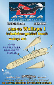  Daco Products  1/48 AGM-62 Walleye I television-guided bomb Walleye Mk.I ASR4801