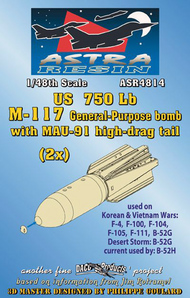 M117 bomb (2x) #ASR4814