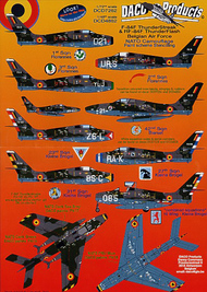  Daco Products  1/48 Republic F-84F Thunderstreak and Republic RF-84F Thunderflash DCD4862