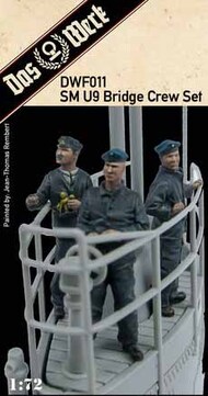 U-Boat SM-U9 WWI German Bridge Crew Set #DWF011