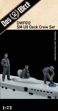  Das Werk  1/72 U-Boat SM-U9 WWI German Deck Crew Set DWF012