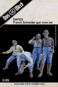  Das Werk  1/35 155mm French Schneider Gun Crew - Pre-Order Item* DWF013