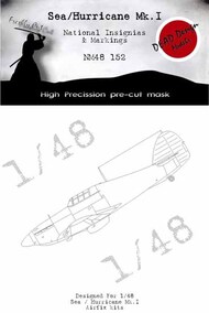  Dead Design Models  1/48 Hawker Hurricane Mk.I national insignia DDMNM48152