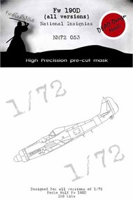 Focke-Wulf Fw.190D National Insignia #DDMNM72053