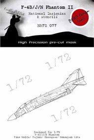  Dead Design Models  1/72 McDonnell F-4B/J/N Phantom II National Insignia DDMNM72077