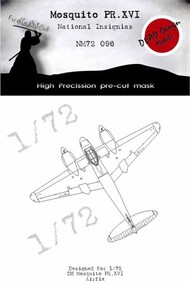  Dead Design Models  1/72 De Havilland Mosquito B.Mk.XVI national insignia DDMNM72096