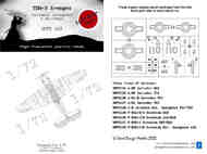 TBM-3 Avenger National Insignia paint masks DDMNM72223