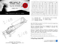 Mitsubishi A6M5 model 52 Control Surfaces DDMSM48074