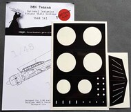  Dead Design Models  1/48 Nakajima B6N1/B6N2 Tenzan National Insignias .without white outline DDMVM48141