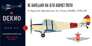 De Havilland DH-87A Hornet Moth in the Spanish Civil War #CW720200