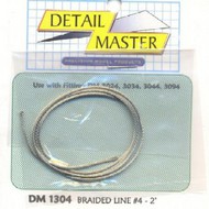  Detail Master Accessories  1/24-1/25 2ft. Braided Line #4 (.045")* DTM1304