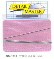  Detail Master Accessories  1/24-1/25 Fitting Line #2 .025" (3pc) DTM1312