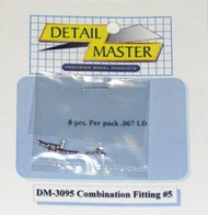  Detail Master Accessories  1/24-1/25 Combination Fitting #5 (8pc) DTM3095