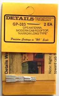 GPS Antenna, Modern Cab Rooftop Narrow Long Type (2ea) #DTW383