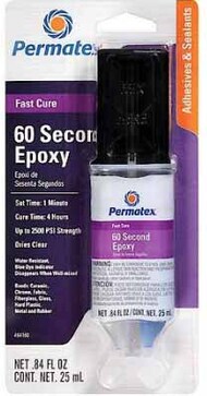 60-Second Epoxy .84oz Tube #DEV84160