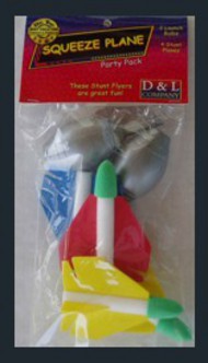 Squeeze Plane Pack (4 planes, 2 squeeze bulbs) #DNL20556