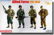  DML/Dragon Models  1/35 Allied Force ETO 1944 (4 Figures Set) - Pre-Order Item DML6653