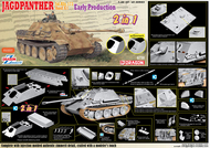 Jagdpanther Sd.Kfz. 173 Ausf G1 Early Tank w/Zimmerit (2 in 1) #DML6758