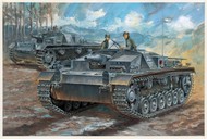 StuG III (Sd.Kfz.142) Ausf C/D Tank w/7.5cm Gun #DML6851