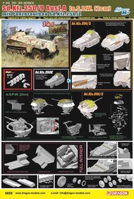 Sd.Kfz.250/9 leSPW Halftrack on Panzeraufbau SdKfz 250/Z Chassis - Pre-Order Item #DML6859