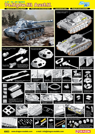 Pz.Kpfw.III Ausf.K (Smart Kit) #DML6903