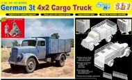 German 3t 4x2 Cargo Truck (2 in 1)* #DML6974