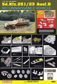 Sd.Kfz.251/23 Ausf.D OUT OF STOCK IN US, HIGHER PRICED SOURCED IN EUROPE #DML6985