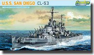  DML/Dragon Models  1/700 U.S.S. San Diego, Altanta Class Cruiser - Premium Edition Kit - Pre-Order Item DML7052