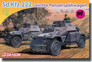  DML/Dragon Models  1/72 Sd.Kfz.222 Leichte Panzerspahwagen (Contain 2 kits) DML7393
