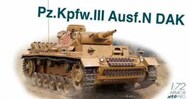  DML/Dragon Models  1/72 Pz.Kpfw III Ausf N DAK Tank DML7634