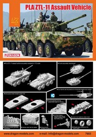 PLA ZTL-11 Assault Vehicle Armor Pro series #DML7683