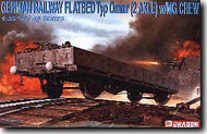  DML/Dragon Models  1/35 German Flatbed Railcar Type Ommr OUT OF STOCK IN US, HIGHER PRICED SOURCED IN EUROPE DML6085